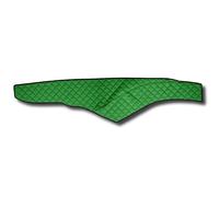 TAPPETINO CRUSCOTTO ECO PELLE VERDE COPERTURA PANNELLO PER CAMION MERCEDES...