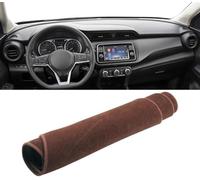 Tappetino Cruscotto Per Nissan Per X-Trail T32 2014 2015 2016 2017 2018 2019 2020 Copertura Cruscotto Auto Tappetini Antiscivolo Anti-UV Copertura Cruscotto(B LHD Brown)