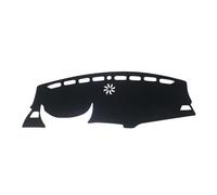 Tappetino Cruscotto Per Peugeot 3008 5008 GT Per Hybrid 2016 2017 2018 2019 2020 2021 2022 2023 Auto Cruscotto Tenda Da Sole Copertura Antiscivolo Zerbino Copertura Cruscotto Auto(A LHD Black Side)