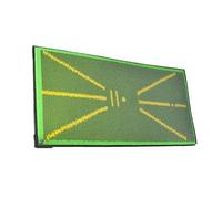 Tappetino da allenamento for golf, traiettoria di battuta, rilevamento dello swing, analisi della, percorso pratica, fondo in gomma antiscivolo for interni