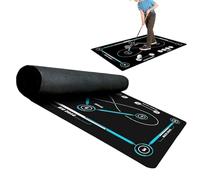 Tappetino da allenamento Hockey - grande tavola da dribbling silenziosa e antiscivolo per interni ed esterni | Attrezzature per l'allenamento per la maneggevolezza del bastone | per le età amatoriali
