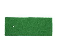 Tappetino da allenamento per altalena da golf, 50 x 20 cm, per interni, in PP, erba artificiale, con cuscinetto in SBR, per allenamento a casa, campo pratica, verde