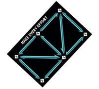 Tappetino da allenamento per calcio, per il controllo del dribbling, attrezzatura silenziosa, migliora la coordinazione della velocità di movimentazione della palla, per bambini, per uso interno ed