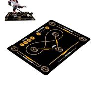 Tappetino da allenamento per hockey su campo, antiscivolo, grande, portatile, di precisione, per amanti del calcio, adulti, professionisti, principianti e