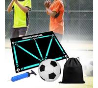 Tappetino da allenamento per passi da calcio Tappetino antiscivolo per