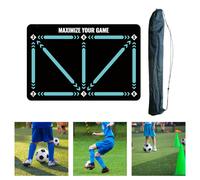 Tappetino da allenamento per passi da calcio, Zerbino da calcio, Forniture per