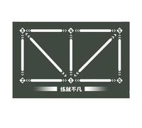 Tappetino da allenamento per passo da calcio, 60 x 80 cm, antiscivolo, tappetino per allenamento di calcio, tappetino silenzioso per esercizi di calcio e esercizi di agilità