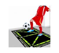 Tappetino da allenamento per passo da calcio, antiscivolo, silenzioso, per tutti i livelli ed età, migliora velocità, forza e coordinazione