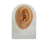 Tappetino da allenamento per simulazione di piercing facciale in silicone ad alta elasticità per studenti di medicina e miglioramento delle abilità dell'artista Modello anatomico riutilizzabile