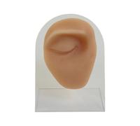 Tappetino da allenamento per simulazione di piercing facciale in silicone ad alta elasticità per studenti di medicina e miglioramento delle abilità dell'artista Modello anatomico riutilizzabile