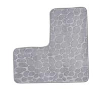 Tappetino da bagno a forma di L per bagno Comodo tappeto da per spazi a