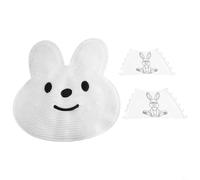 Tappetino da bagno antiscivolo multiuso con setole in silicone per lavare i piedi e massaggio alla schiena, progettato per un uso sicuro ed efficace in doccia (bianco)