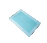 tappetino da bagno Bath Mat Super Absorbent Non Slip Bath Bathroom Rug Quick Drying Bath Shower Rug Kitchen Entrance Door Mats Home Floor Mat(Square-LightBlue)