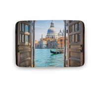 Tappetino da bagno con città acquatica, antiscivolo, assorbente, resistente allo sporco, resistente, lavabile, per decorare la casa, 40 x 60 cm