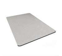 Tappetino da bagno con materiale assorbente in terra di diatomacea che offre funzione di asciugatura rapida e antiscivolo, per l'uso dopo la doccia o il bagno (beige)