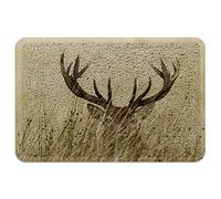 Tappetino da Bagno Deer Wild Animals Tappeto Doccia Resistente Tappeto Ingresso Lavabile Zerbino da Interni per Ufficio Giardino Balcone 40X60 CM