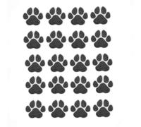 Tappetino da Bagno Impermeabile Antiscivolo Adesivi 20pz Stampa Zampa Design per