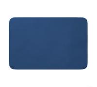 Tappetino da bagno in diatomite ad asciugatura rapida con base antiscivolo, sicuro e comodo per l'uso quotidiano nel tuo bagno (blu)