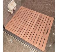 tappetino da bagno in legno, Tappetino da bagno in bambù e cedro rosso, diverse misure(40x65cm/16x26in)