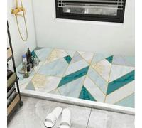 Tappetino da bagno in luffa con scarico, tappetino per doccia massaggiante morbido, tappetino per piatto doccia antiscivolo per box doccia, grande tappetino da bagno anticaduta in PVC per animali dom