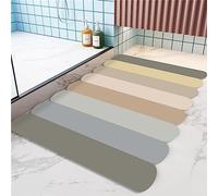 Tappetino da bagno in pietra diatomite tappetino da bagno antiscivolo antimuffa ad asciugatura rapida tappetino assorbente multicolore diatomaceo lavabile tappeto assorbente