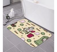 Tappetino da bagno in terra di diatomee Lovely Cow 16×24 pollici