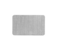Tappetino Da Bagno Memory Foam Grigio 50x80cm