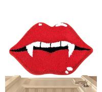 Tappetino da bagno per Halloween - Halloween Spider Web Rug Bath Mat, Spider Web Bath Pad | Machine Washable Holiday Non-Slip Bathroom Floor Carpet, Washable Gothic Rug for Shower, Kitchen, Bathroom