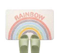 Tappetino da bagno super assorbente - Tappeto da bagno in morbida microfibra, tappetino in peluche ad asciugatura rapida, retro in antiscivolo, consistenza spessa e confortevole, ideale per