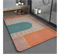 Tappetino da bagno, tappetino da pavimento in PVC antiscivolo, tappetino da bagno morbido, tappetino da bagno lavabile, tappetino da bagno assorbente ad asciugatura rapida in diatomite, for vasca da b
