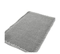 Tappetino da Bagno Tappeto assorbente for il bagno, tappetino da bagno antiscivolo, morbido, lavabile in lavatrice, zerbino for WC, tappeto assorbente accanto alla vasca da bagno, lavabo(Gray,43x61cm)
