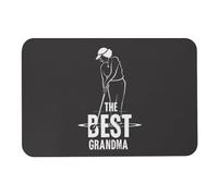 Tappetino Da Bagno The Best Grandma By Par Golf Nana Golfer 40X60Cm Tappetino Entrata Stampata Resistente Zerbini Di Benvenuto Per Posteriori Porte Ingresso