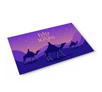 Tappetino da Bagno Three Kings Day Tappeti Antiscivolo Zerbini Resistente Tappeto Ingresso per Balcone Camera Giardino 40X60 CM