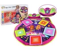 Tappetino da ballo a batteria luce e suono 91 x 93 cm