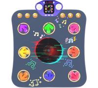 Tappetino da ballo per bambini dai 3 ai 12 anni, Bluetooth, con 8 tasti, gioco di danza interattivo con 4 modalità, musica antiscivolo e integrata, regalo di Natale per compleanno per ragazze, ragazzi