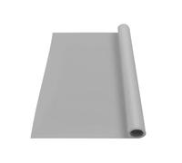 Tappetino da banco in silicone 1 pezzo - Tappetino protettivo multiuso antiscivolo per fornelli da cucina, fornelli a induzione e tavolo,Grigio,60x80 cm