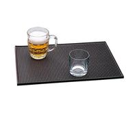 Tappetino Da Bar Antiscivolo "Rail Mate" 45,5X30,5 Cm Nero Gomma - 1 Unità