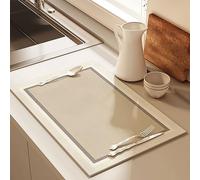 Tappetino da bar per piano di lavoro, Tappetino for bar e macchina da caffè, dimensioni multiple for uso cucina(H Style,Width30*length50cm)