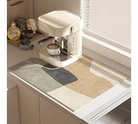 Tappetino da bar per piano di lavoro, Tappetino for bar e macchina da caffè, dimensioni multiple for uso cucina(B Style,Width40*length50cm)