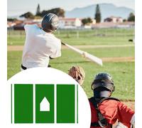 Tappetino da battuta, tappetino da baseball, portatile, robusto, per allenare la