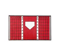 Tappetino da battuta, tappetino da baseball, portatile, robusto, per allenare la