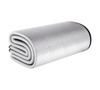 Tappetino da campeggio - Coperta double face in pellicola di alluminio, base termica isolante, per picnic, supporto per dormire impermeabile | Attrezzature per la sopravvivenza all'aperto