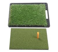 Tappetino da colpo, tappetino da allenamento in artificiale antiscivolo, per la pratica del putting, patio da giardino all'aperto, campo pratico, gioco verde, uomini, padri, mariti