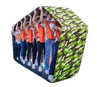 Tappetino da corsa arcobaleno, tappetino da gioco per team building, feste di compleanno per bambini, giornate sportive all'aperto e al chiuso, per adulti e bambini(Adult-8M)