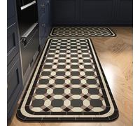 Tappetino da cucina anti fatica, antiscivolo, lavabile, ad asciugatura rapida, resistente all'olio, impermeabile, per cucina, ingresso e corridoio