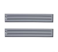Tappetino da cucina antiscivolo, 45 x 8 cm, come supporto per coperchio | Design antiscivolo, resistente al calore fino a 220 °C, protegge le superfici, dimensioni 45 x 8 cm, grigio/verde/bianco