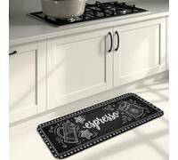 Tappetino da cucina con lavagna, per pavimento, stile vintage, imbottito, confortevole, lavabile, per lavelli da cucina, lavanderia, 40,6 x 119,6 cm