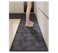 Tappetino da cucina impermeabile antiscivolo, tappetino lavabile resistente all'olio for il pavimento della cucina davanti al lavello, zona del lavello(Gray 5,50x80cm)