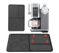 Tappetino da cucina in silicone per uso alimentare, multifunzionale, come vassoio di scarico e scolapiatti con base antiscivolo, lavabile in lavastoviglie