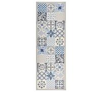 Tappetino da cucina lavabile, mosaico, 60 x 180 cm, antiscivolo, con base in lattice, per corridoio, cucina, interni, esterni, resistente alle intemperie e facile da pulire, ideale come zerbino e